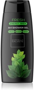 Gabriella Salvete Energy 4Men Fresh gel de banho para o rosto, corpo e cabelo para homens 250 ml. Energy 4Men Fresh