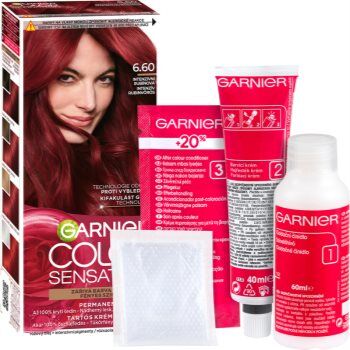 Garnier Color Sensation coloração de cabelo tom 6.60 Intense Ruby. Color Sensation