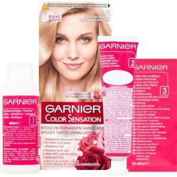 Garnier Color Sensation coloração de cabelo tom 9.02 Light Roseblonde. Color Sensation