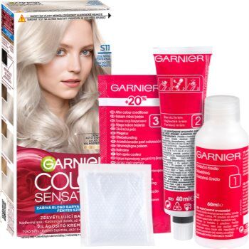 Garnier Color Sensation coloração de cabelo tom S11 Ultra Smoky Blonde. Color Sensation