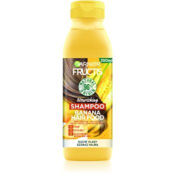 Garnier Fructis Banana Hair Food champô nutritivo para cabelo seco 350 ml. Fructis Banana Hair Food