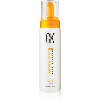 GK Hair Styling Mousse espuma styling para flexibilidade e volume para todos os tipos de cabelos 250 ml. Styling Mousse