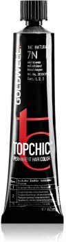 Goldwell Topchic coloração de cabelo tom 7-N 60 ml. Topchic