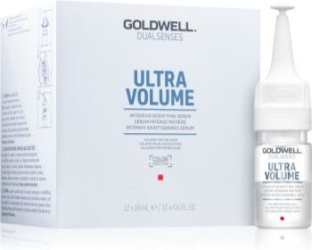 Goldwell Dualsenses Ultra Volume sérum sem enxaguar para cabelo fino 12x18 ml. Dualsenses Ultra Volume