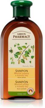 Green Pharmacy Hair Care Birch Buds & Castor Oil champô anticaspa 350 ml. Hair Care Birch Buds & Castor Oil