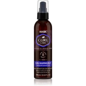 HASK Curl Care gel modelador para cabelos ondulados e encaracolados 175 ml. Curl Care