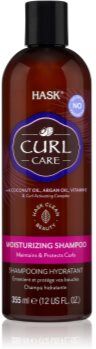 HASK Curl Care champô hidratante para cabelos cacheados e crespos 355 ml. Curl Care