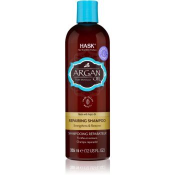 HASK Argan Oil champô revitalizante para cabelo danificado 355 ml. Argan Oil