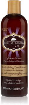 HASK Macadamia Oil condicionador hidratante para cabelo seco 355 ml. Macadamia Oil