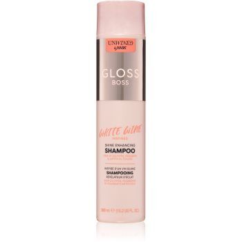 HASK Unwined Gloss Boss champô nutritivo para cabelo brilhante e macio 300 ml. Unwined Gloss Boss
