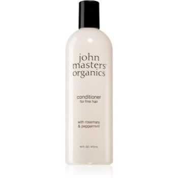 John Masters Organics Rosemary & Peppermint condicionador para cabelo fino 473 ml. Rosemary & Peppermint