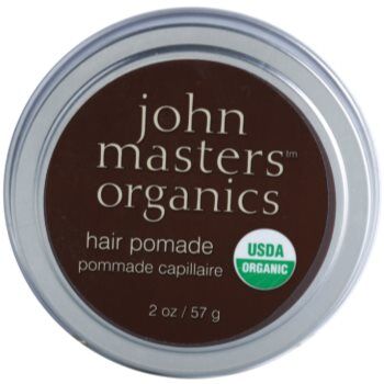 John Masters Organics Hair Pomade pomada para alisamento e nutrição de cabelo seco e rebelde 57 g. Hair Pomade