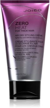 Joico Styling Zero Heat Creme nutritivo e termo-protetor para cabelo grosso e rebelde 150 ml. Styling Zero Heat