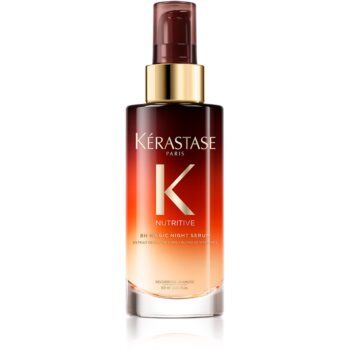 Kérastase Nutritive 8H Magic Night Serum sérum de noite para cabelo danificado e quebradiço 90 ml. Nutritive 8H Magic Night Serum