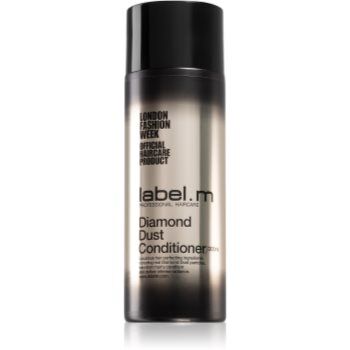 label.m Diamond Dust condicionador revitalizante para cabelos sem brilho 200 ml. Diamond Dust