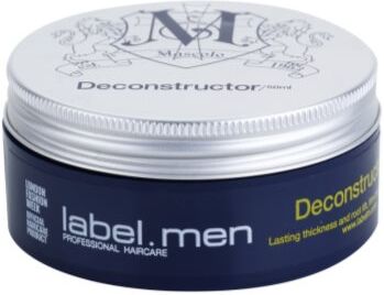 label.m Men pasta modeladora para cabelo 50 ml. Men