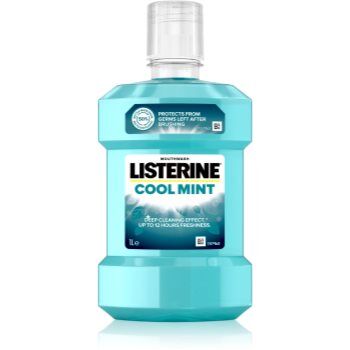 Listerine Cool Mint elixir bocal para hálito fresco 1000 ml. Cool Mint