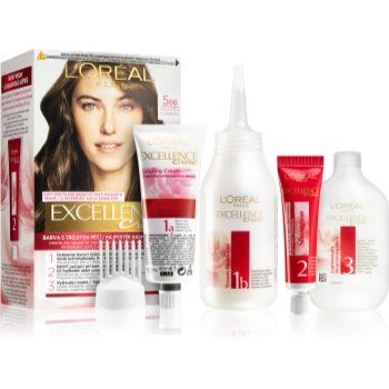 L’Oréal Paris Excellence Creme coloração de cabelo tom 300. Excellence Creme