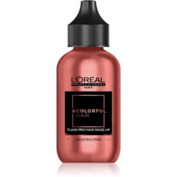 L’Oréal Professionnel Colorful Hair Pro Hair Make-up maquilhagem para cebelo 1 dia tom Dancing Pink 60 ml. Colorful Hair Pro Hair Make-up