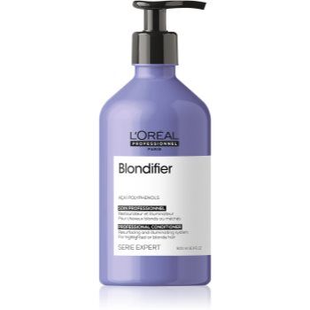L’Oréal Professionnel Serie Expert Blondifier condicionador iluminador para todos os tipos de cabelo loiro 500 ml. Serie Expert Blondifier