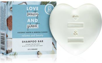 Love Beauty & Planet Volume and Bounty champô sólido para dar volume ao cabelo 90 g. Volume and Bounty