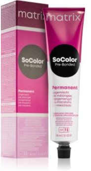 Matrix SoColor Pre-Bonded Blended cor para cabelo permanente tom 11A High-Lift Blond Asch 90 ml. SoColor Pre-Bonded Blended