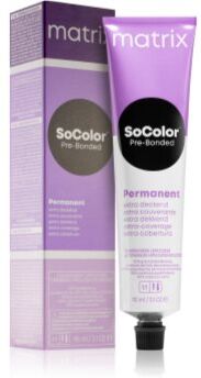 Matrix SoColor Pre-Bonded Extra Coverage cor para cabelo permanente tom 505G Hellbraun Gold 90 ml. SoColor Pre-Bonded Extra Coverage