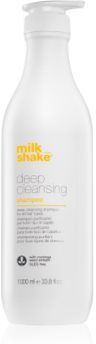 Milk Shake Deep Cleansing champô de limpeza profunda para todos os tipos de cabelos 1000 ml. Deep Cleansing