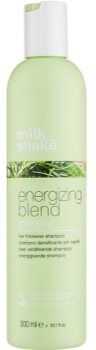 Milk Shake Energizing Blend champô energizante para desbaste ligeiro e cabelos quebradiços sem sulfatos e parabenos 300 ml. Energizing Blend