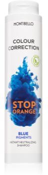 Montibello Colour Correction Stop Orange Champô para cabelos descolorados e loiros 300 ml. Colour Correction Stop Orange