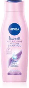 Nivea Hairmilk Natural Shine champô de cuidado 400 ml. Hairmilk Natural Shine