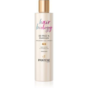 Pantene Hair Biology De-Frizz & Illuminate champô para cabelo pintado 250 ml. Hair Biology De-Frizz & Illuminate