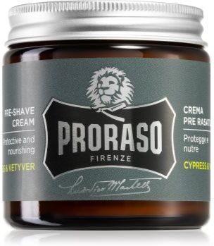 Proraso Cypress & Vetyver creme de pré barbear 100 ml. Cypress & Vetyver