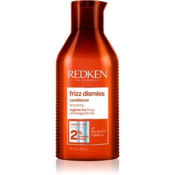 Redken Frizz Dismiss condicionador para cabelos crespos e inflexíveis 300 ml. Frizz Dismiss