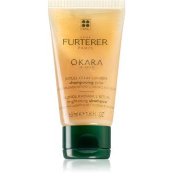 René Furterer Okara Blond champô iluminador para cabelo loiro e com madeixas 50 ml. Okara Blond