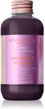 Revolution Haircare Tones For Blondes Bálsamo de tonificação para cabelo loiro e grisalho tom Lavender Fields 150 ml. Tones For Blondes