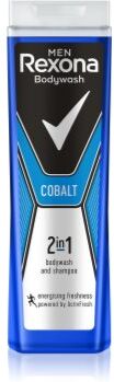 Rexona Cobalt gel de duche e champô 2 em 1 400 ml. Cobalt