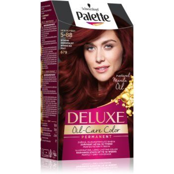 Schwarzkopf Palette Deluxe coloração de cabelo tom 5-88 679 Intensive Red Violet. Palette Deluxe