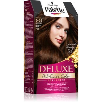 Schwarzkopf Palette Deluxe coloração de cabelo tom 3-65 750 Chocolate Brown. Palette Deluxe