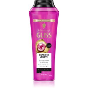 Schwarzkopf Gliss Supreme Length champô de proteção 250 ml. Gliss Supreme Length