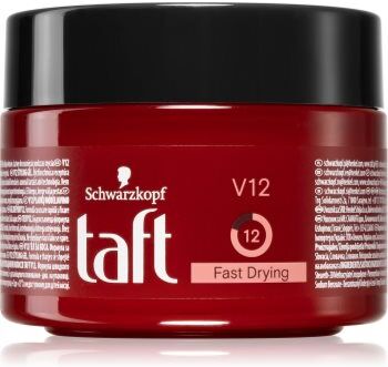 Schwarzkopf Taft V12 styling glaze de secagem rápida com textura gelatinosa 250 ml. Taft V12