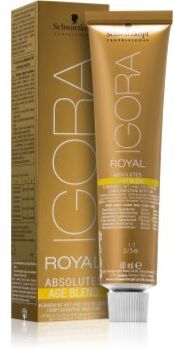 Schwarzkopf Professional IGORA Royal Absolutes Age Blend coloração de cabelo tom 8-140 60 ml. IGORA Royal Absolutes Age Blend