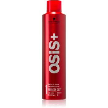 Schwarzkopf Professional Osis+ Refresh Dust Texture champô seco fixação ligeira 300 ml. Osis+ Refresh Dust Texture