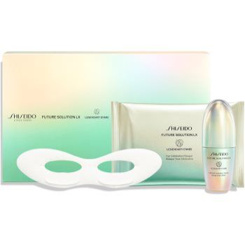 Shiseido Future Solution LX Legendary Enmei Ultimate Luminance Serum coffret com efeito antirrugas . Future Solution LX Legendary Enmei Ultimate Luminance Serum