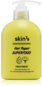 Skin79 Hair Repair Superfood Avocado & Broccoli condicionador reparador para cabelos fracos e danificados 230 ml. Hair Repair Superfood Avocado & Broccoli