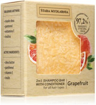 Stara Mydlarnia Grapefruit champô e condicionador 2 em 1 70 g. Grapefruit