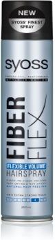 Syoss Fiber Flex laca de cabelo para dar volume ao cabelo 300 ml. Fiber Flex