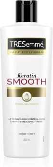 TRESemmé Keratin Smooth condicionador para cabelos crespos e inflexíveis 400 ml. Keratin Smooth