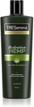 TRESemmé Botanique Hemp + Hydration champô hidratante com óleo de cannabis 400 ml. Botanique Hemp + Hydration