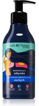 Vis Plantis Gift of Nature condicionador regenerador para cabelo seco 300 ml. Gift of Nature